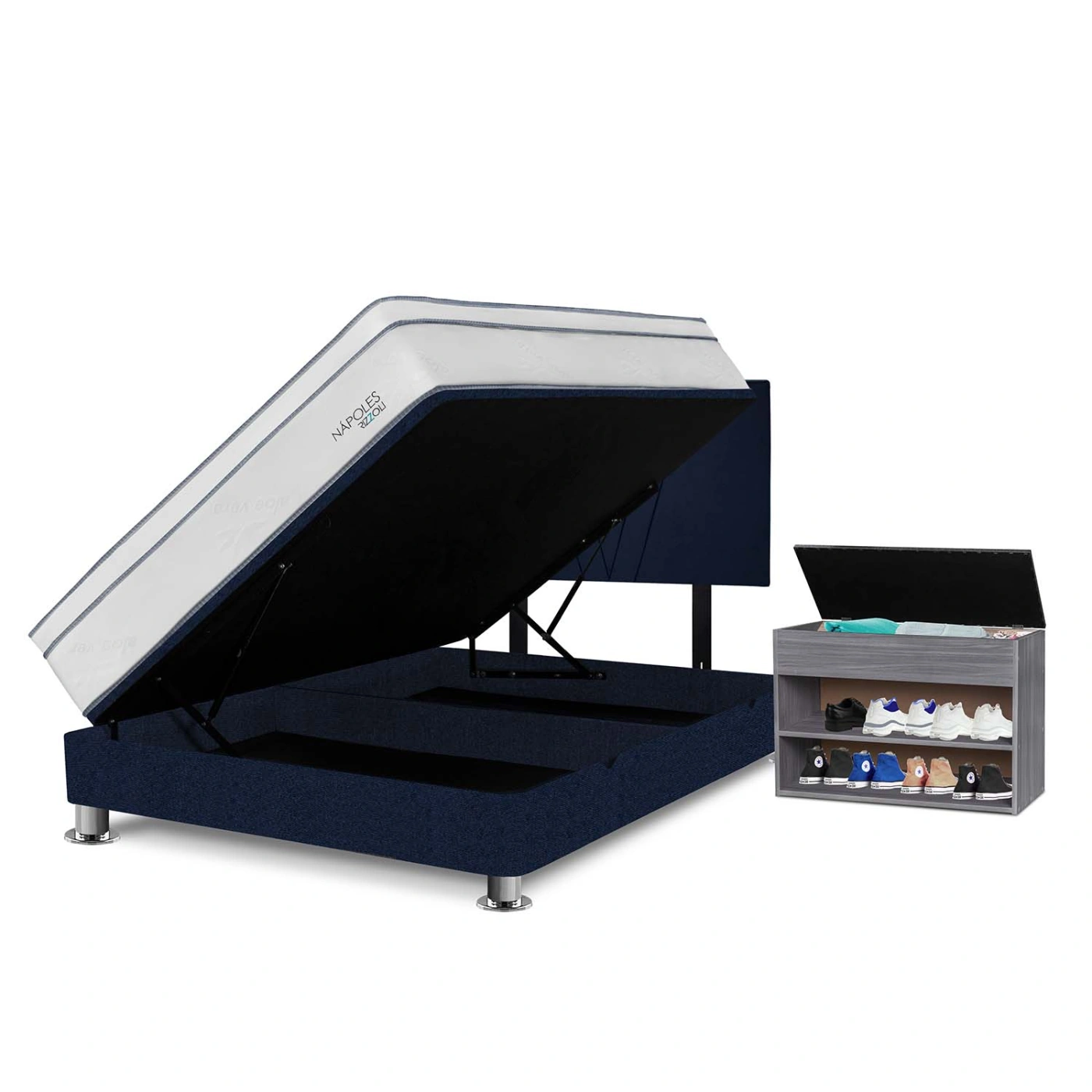 DORMITORIO BOXET RIZZOLI NAPOLES 1.5 PLAZAS + ZAPATERA - 2