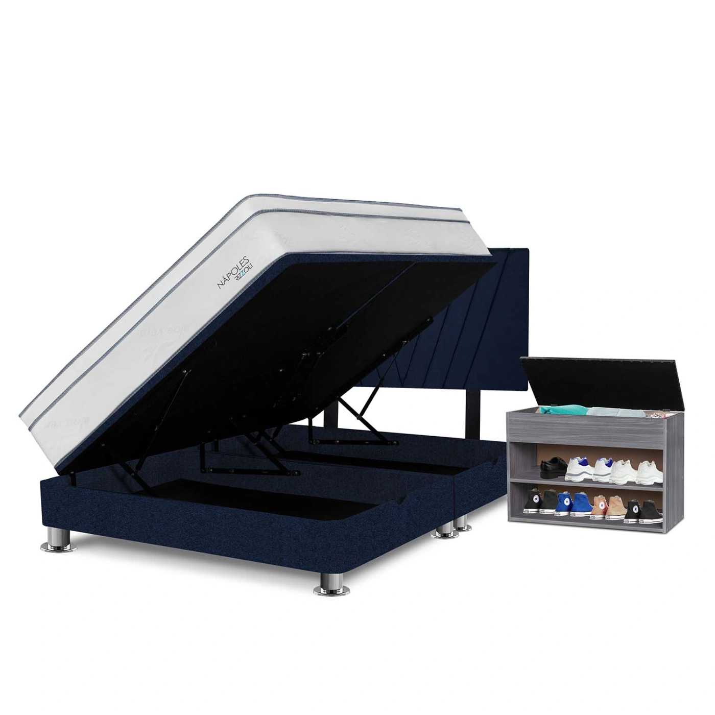 DORMITORIO BOXET RIZZOLI NAPOLES QUEEN + ZAPATERA - 2
