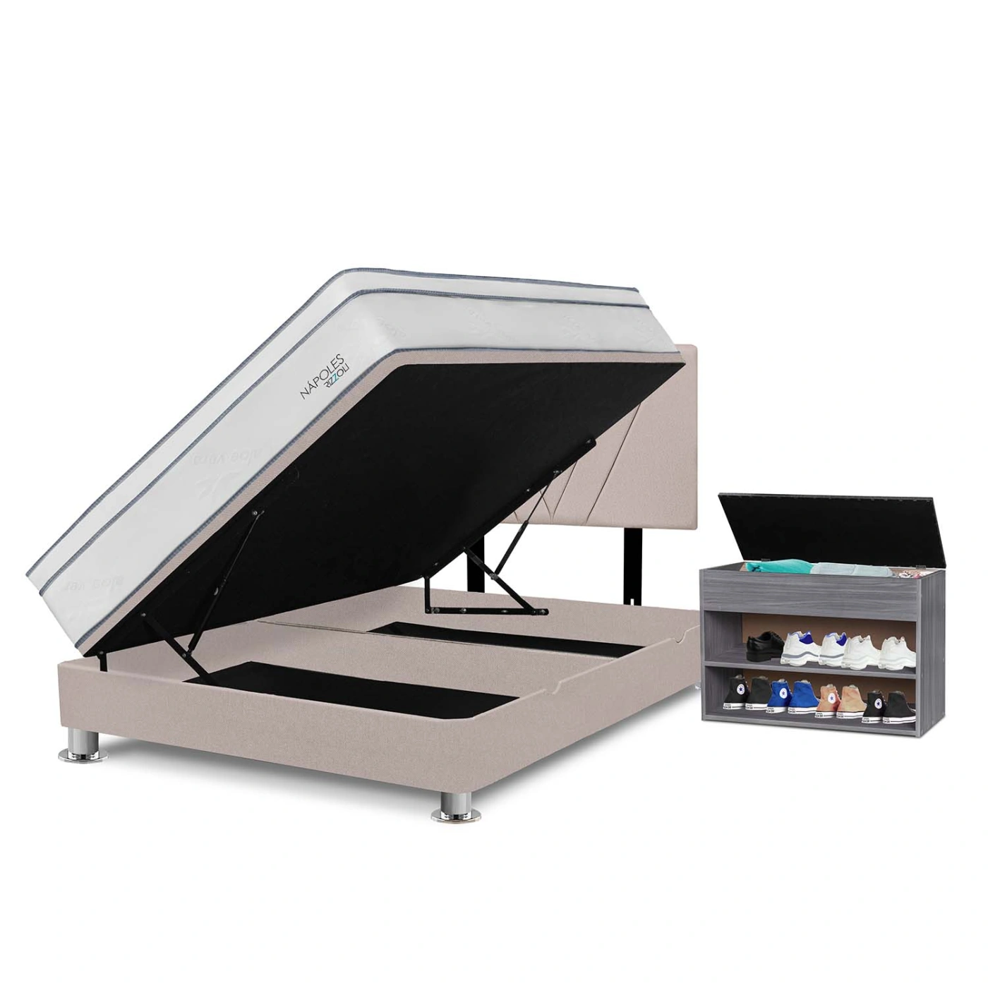 DORMITORIO BOXET RIZZOLI NAPOLES 1.5 PLAZAS + ZAPATERA - 2