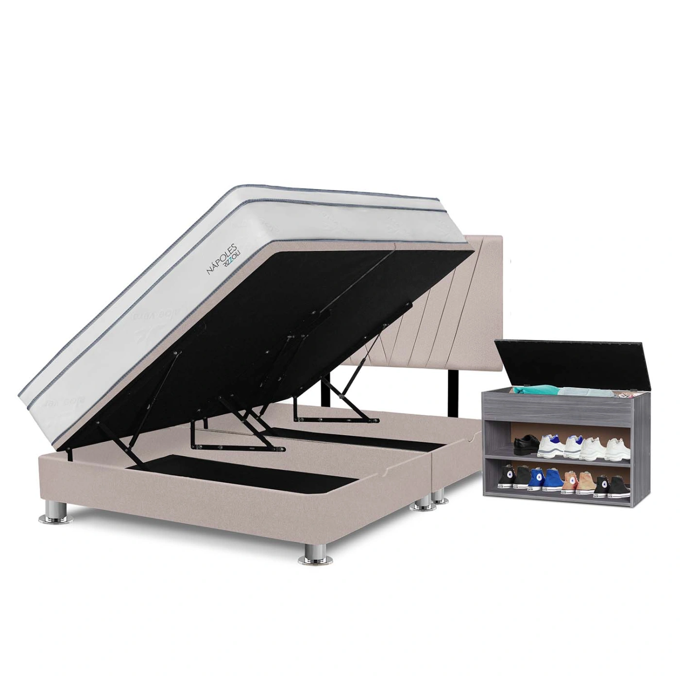 DORMITORIO BOXET RIZZOLI NAPOLES QUEEN + ZAPATERA - 2