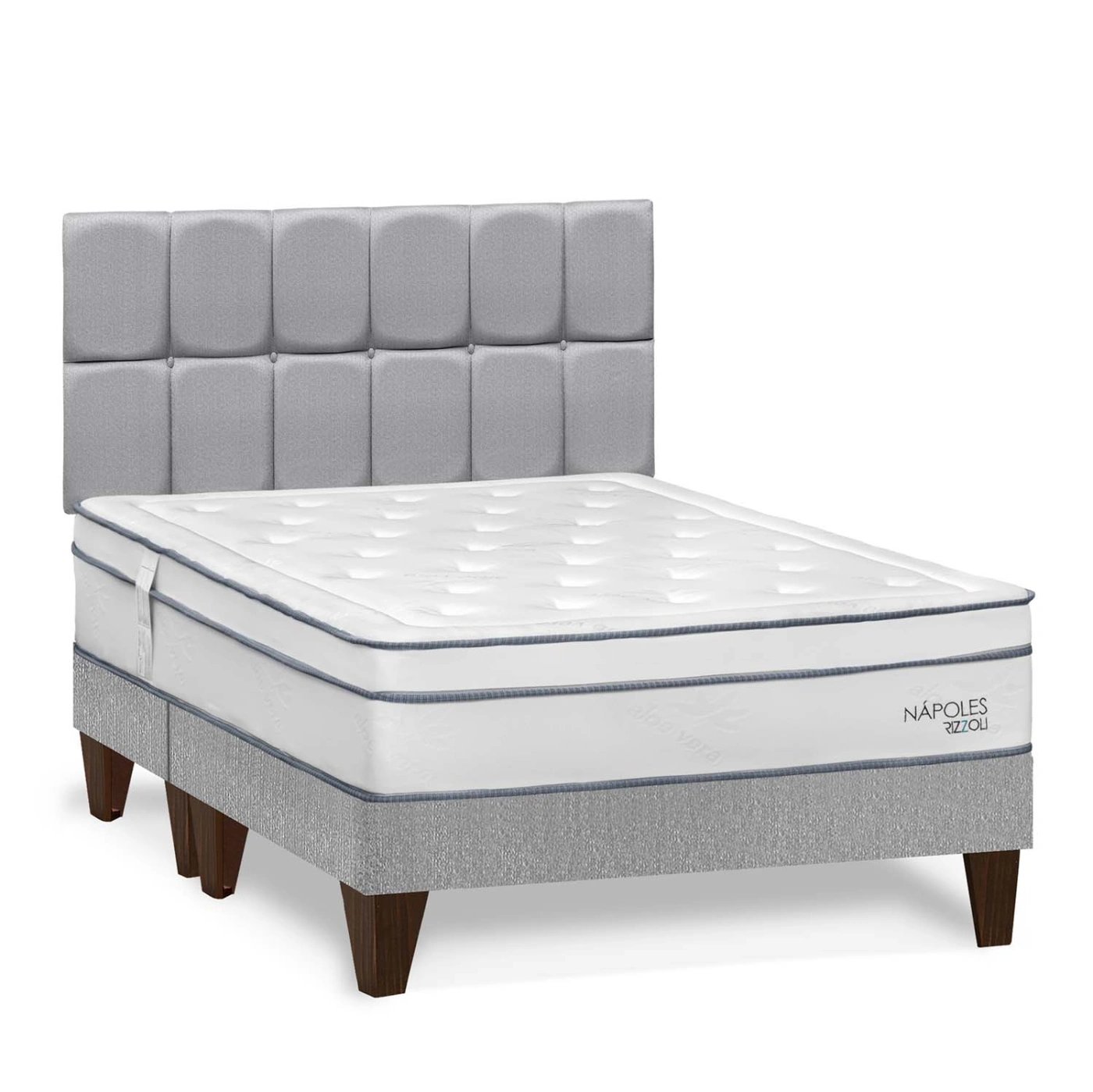 DORMITORIO EUROPEO RIZZOLI NAPOLES KING CUADROS PLATA - 2