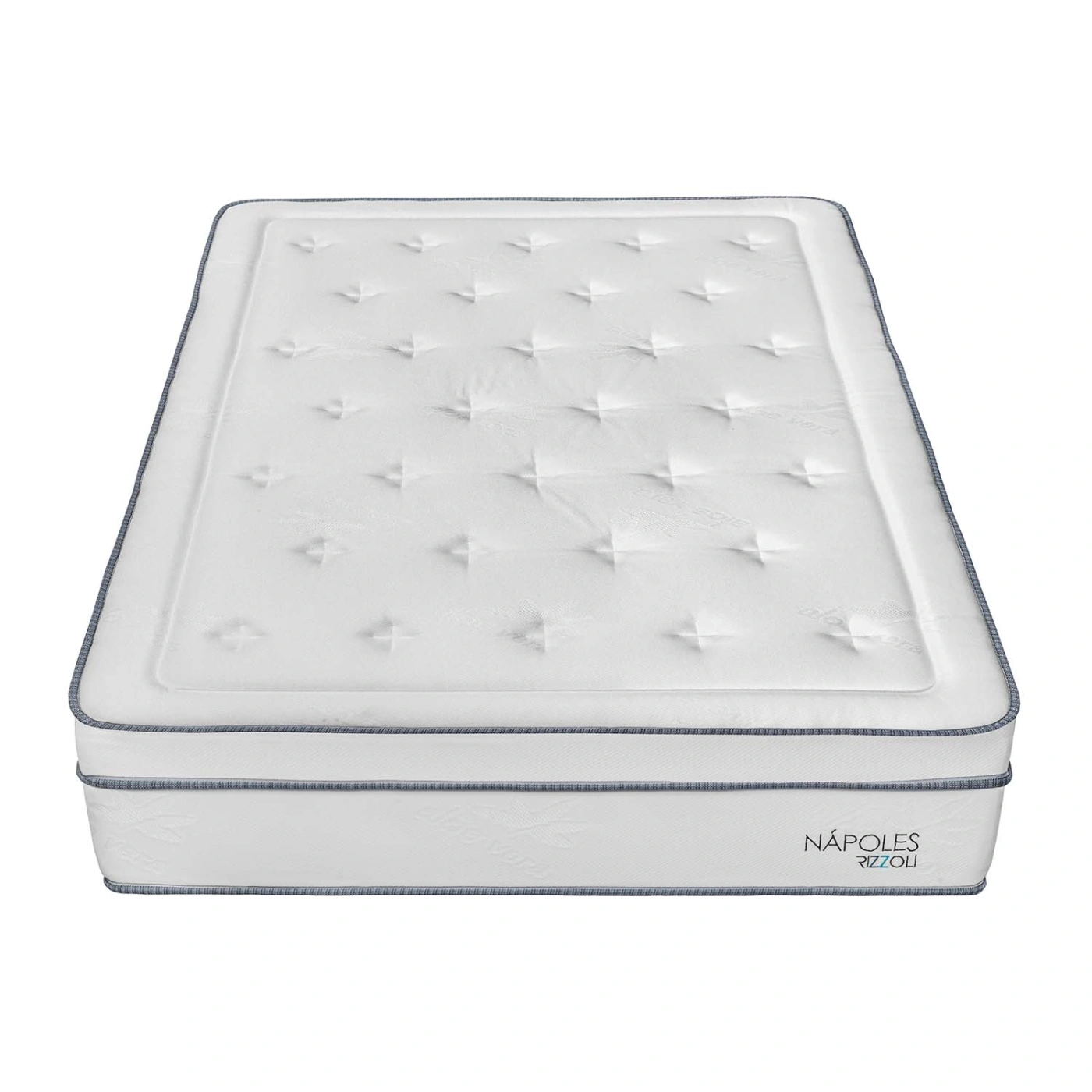 DORMITORIO EUROPEO RIZZOLI NAPOLES 1.5 PLAZAS CUADROS BEIGE - 4