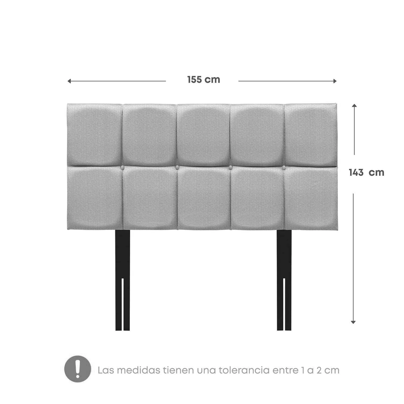 DORMITORIO AMERICANO RIZZOLI NAPOLES QUEEN CON CAJONES CUADROS PLATA + VELADOR - 9
