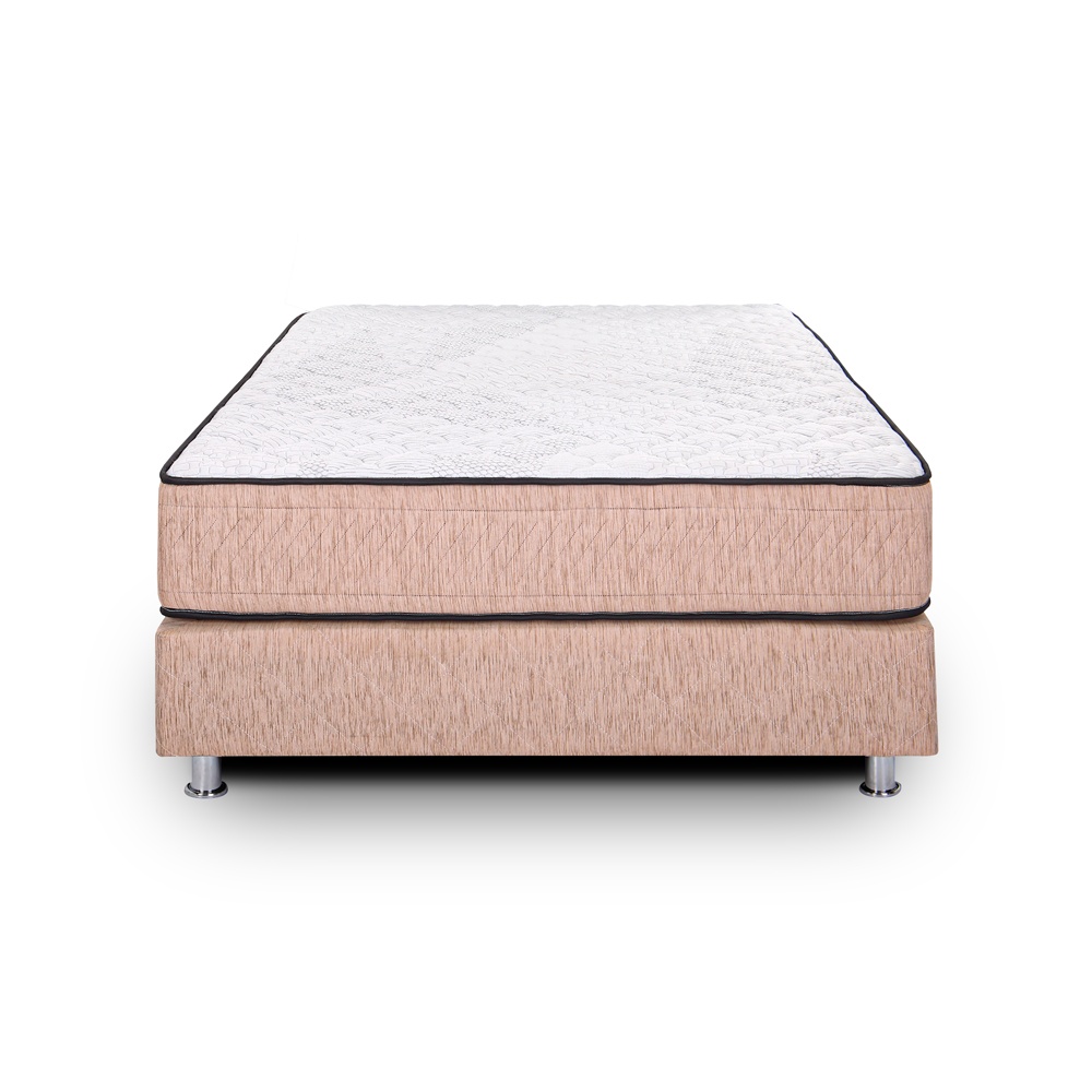 CAMA AMERICANA EL CISNE CLÁSICO 1.5 PLAZAS BLANCO - 3