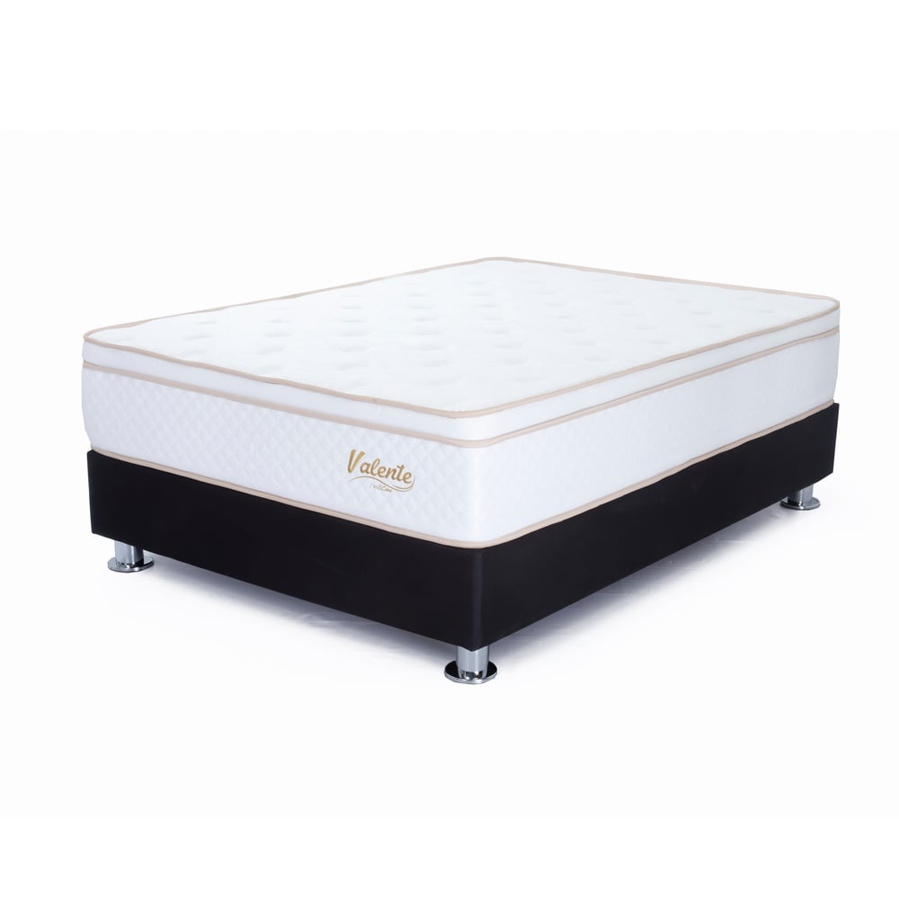 CAMA AMERICANA EL CISNE HYPERSOFT QUEEN BLANCO - 1