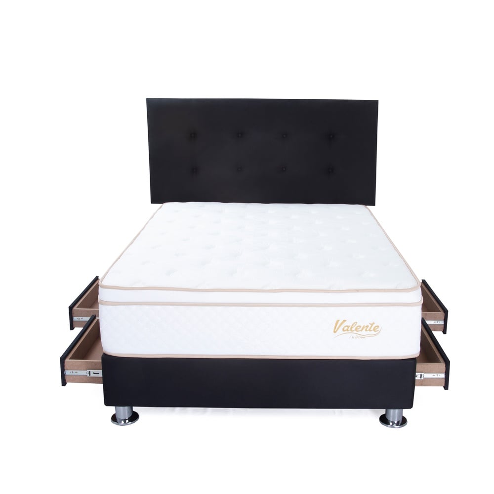 DORMITORIO CON CAJONES EL CISNE HYPERSOFT KING - 3