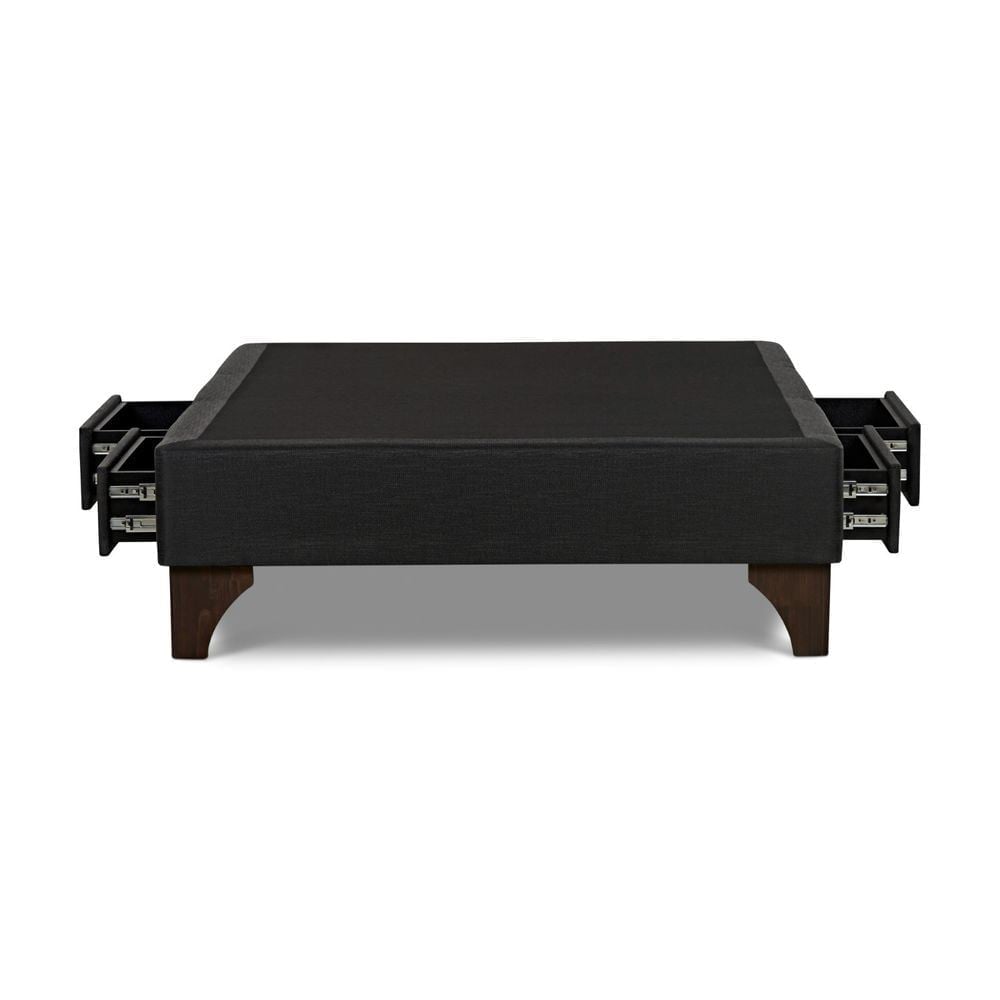 BASE CON CAJONES ROSEN PREMIUM GRAFITO 2 PLAZAS - 2
