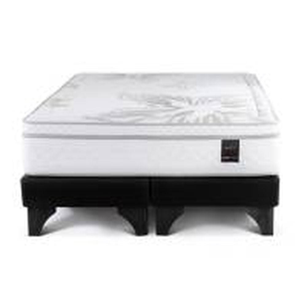 DORMITORIO EUROPEO CON CAJONES ROSEN ART 4 KING ISSEY NIEBLA - 3