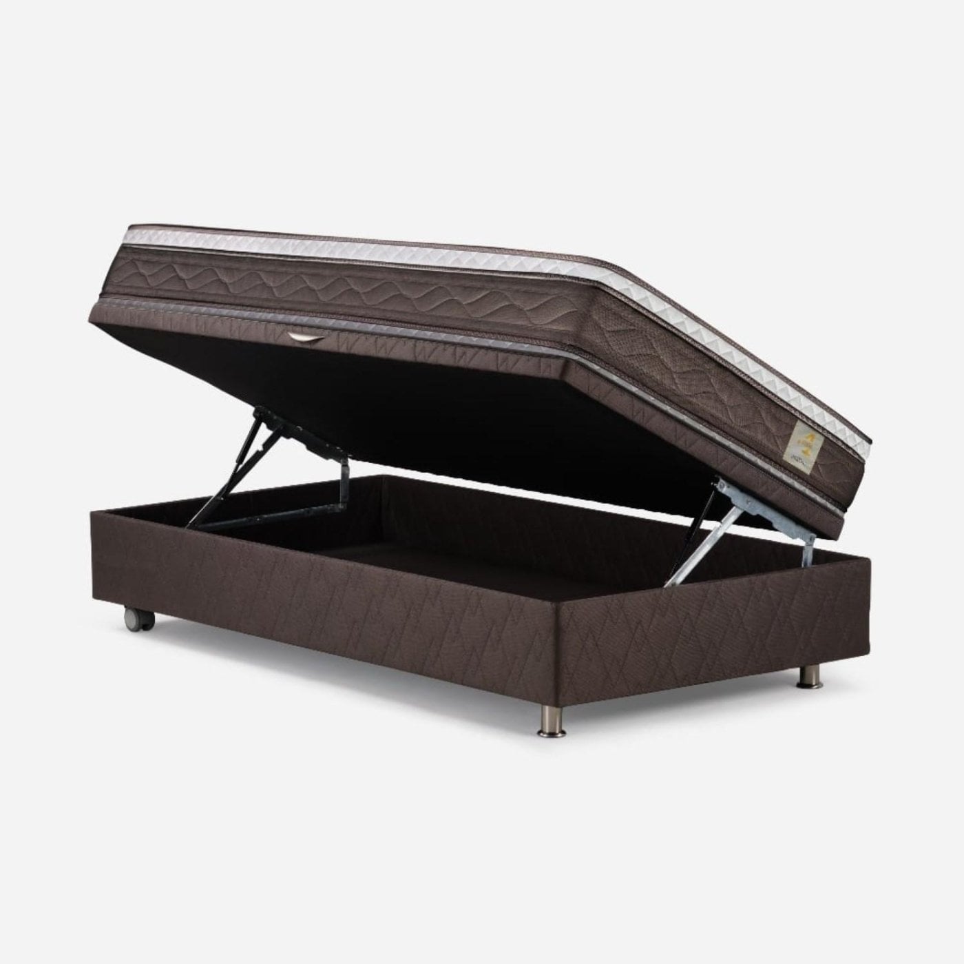 DORMITORIO BOXET ROSEN NEW STYLE 4 1.5 PLAZAS CONNOR GRAFITO - 3