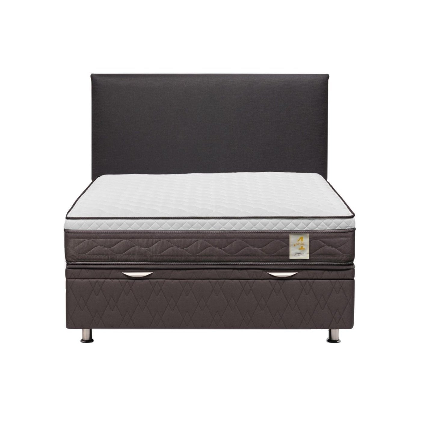 DORMITORIO BOXET ROSEN NEW STYLE 4 QUEEN CONNOR GRAFITO - 1