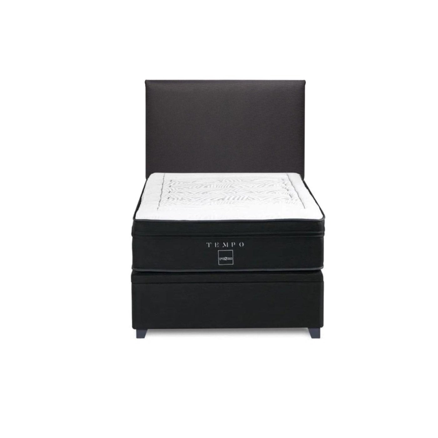 DORMITORIO BOXET ROSEN TEMPO 1.5 PLAZAS CONNOR GRAFITO - 1