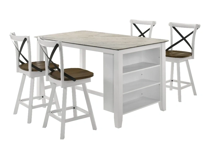 JUEGO COMEDOR RIPLEY HOME STOOL CRUZ  4 SILLAS - 2