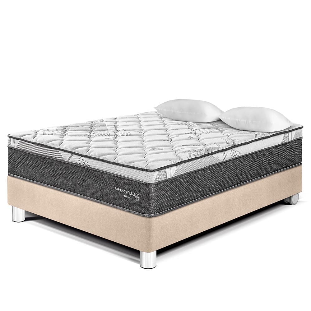 CAMA AMERICANA PARAÍSO POCKET STAR 2 PLAZAS CHAMPAGNE - 1