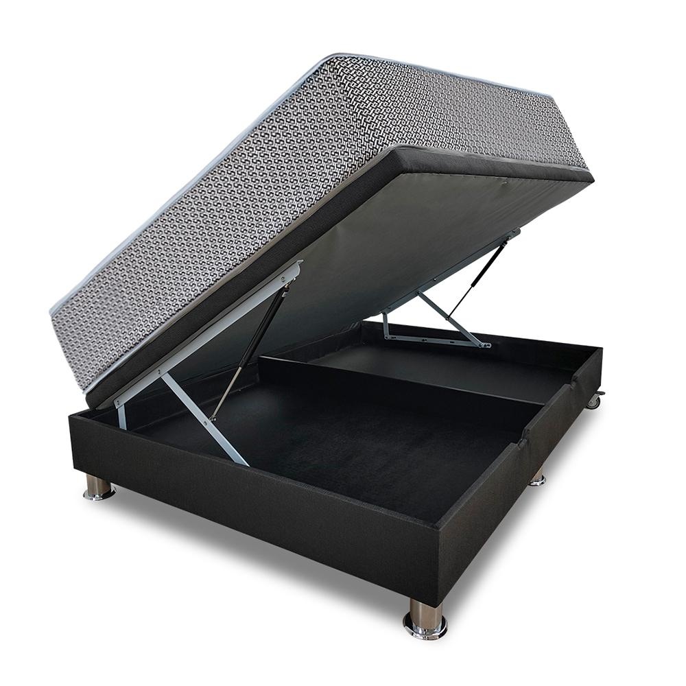 CAMA BOXET DRIMER POCKET NOVO 1.5 PLAZAS GRIS - 1