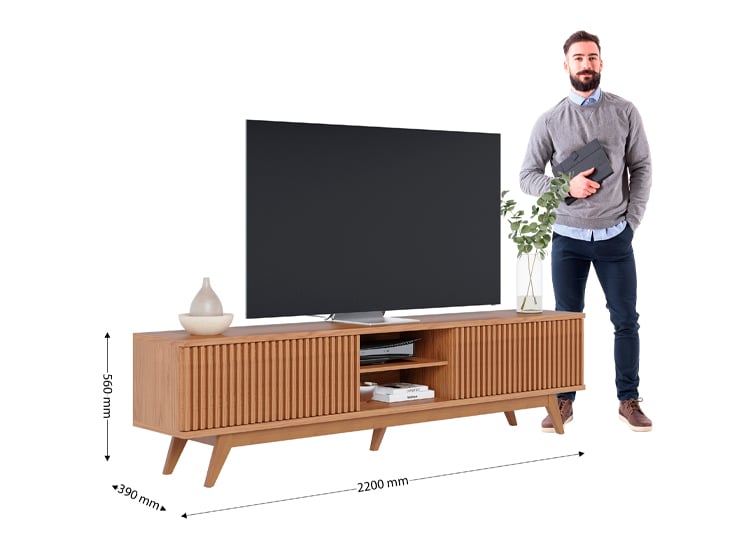 MESA DE TV RIPLEY HOME FORTALEZA HASTA 75" - 5