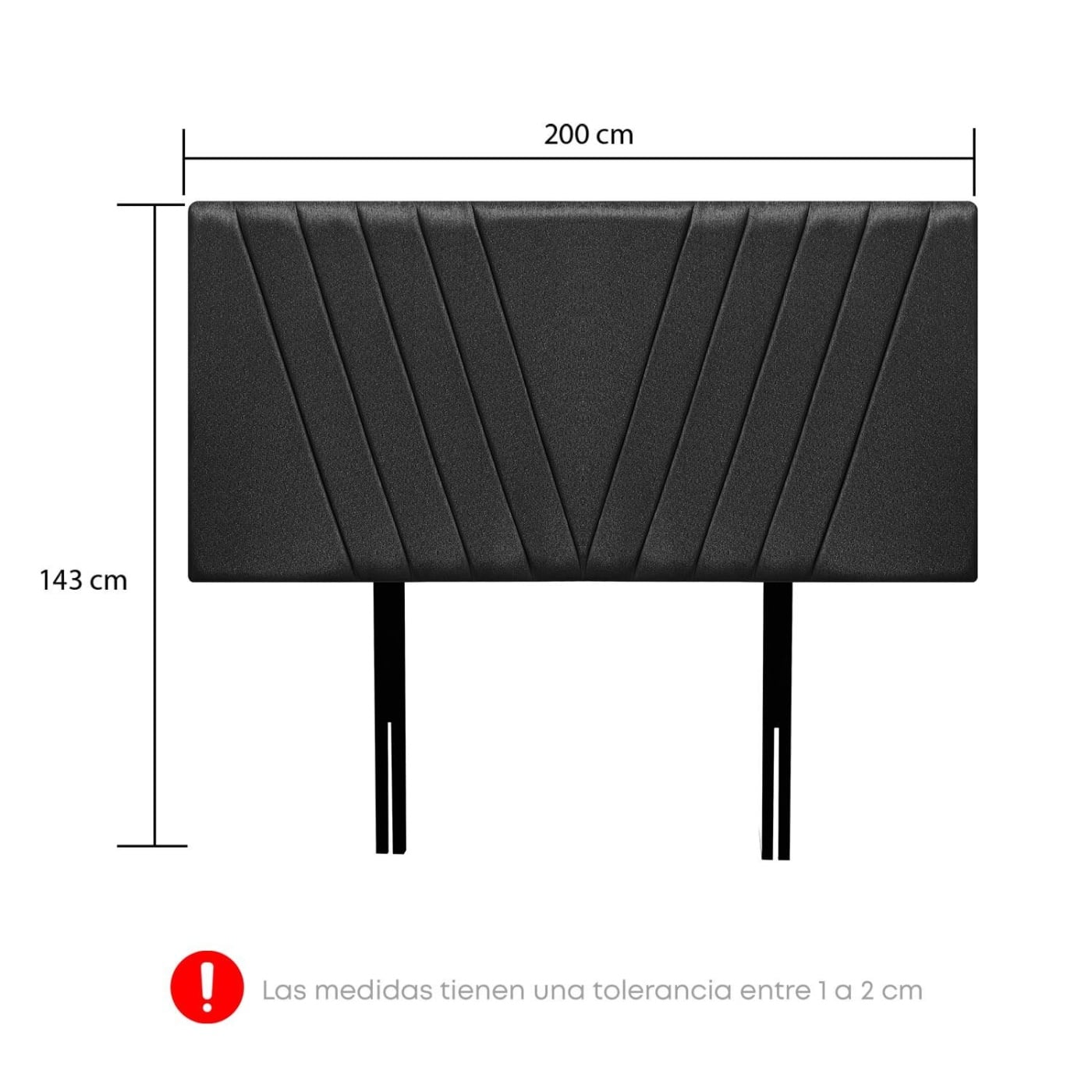 CABECERA RIZZOLI NÁPOLES KING GRIS - 2