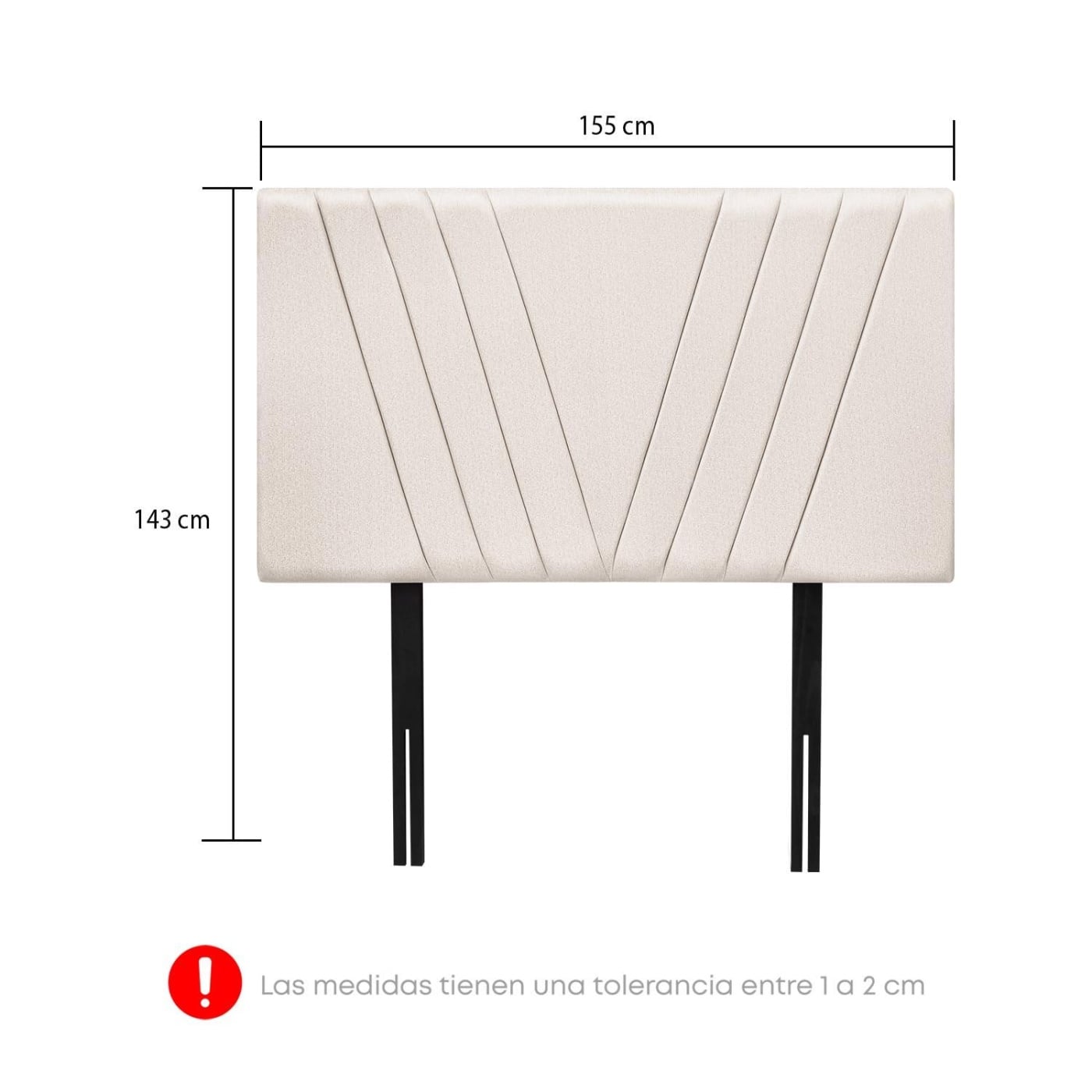 CABECERA RIZZOLI NÁPOLES QUEEN BEIGE - 2