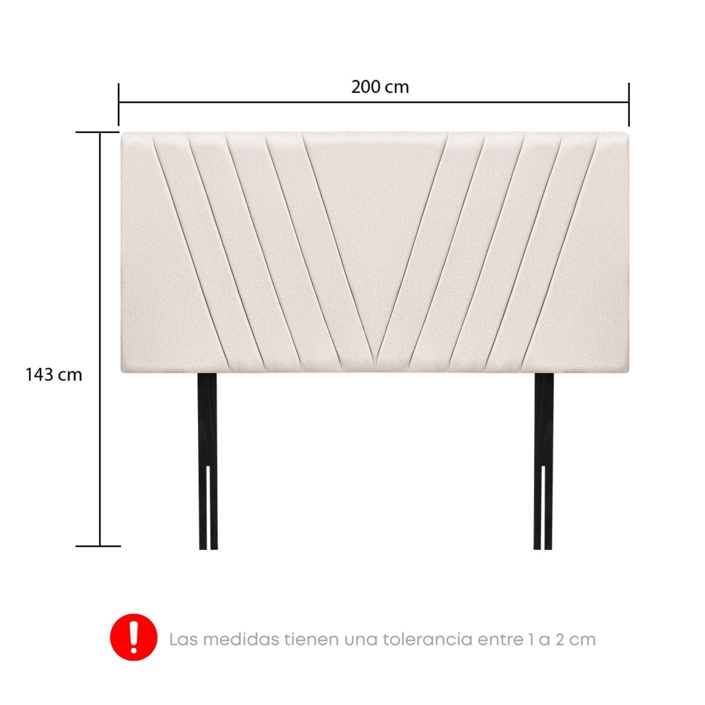 CABECERA RIZZOLI NÁPOLES KING BEIGE - 2