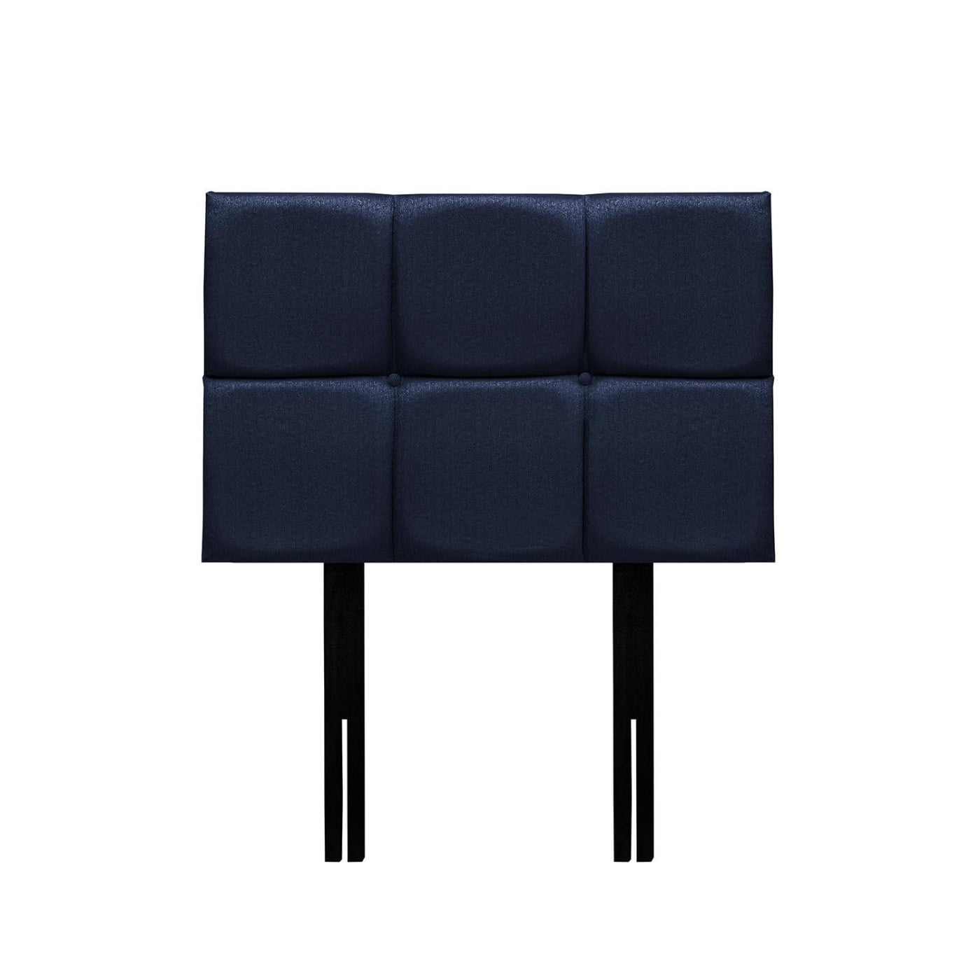 CABECERA RIZZOLI NÁPOLES CUADROS 1.5 PLAZAS AZUL - 1