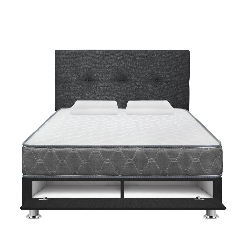 DORMITORIO AMERICANO FORLI ACQUA 2 PLAZAS GRAFITO + SOFÁ CAMA - 2