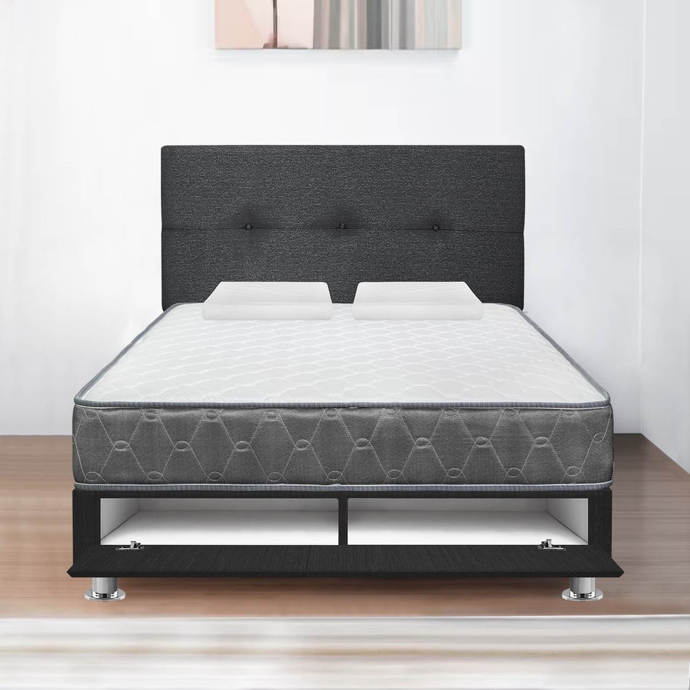 DORMITORIO AMERICANO FORLI ACQUA 2 PLAZAS GRAFITO + SOFÁ CAMA - 3