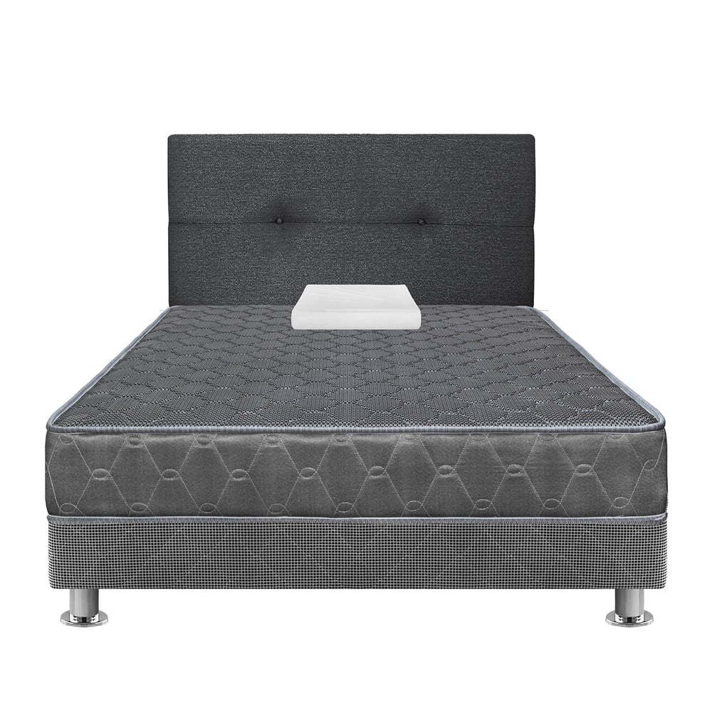 DORMITORIO AMERICANO FORLI ACQUA 1.5 PLAZAS GRAFITO + SOFÁ CAMA - 2