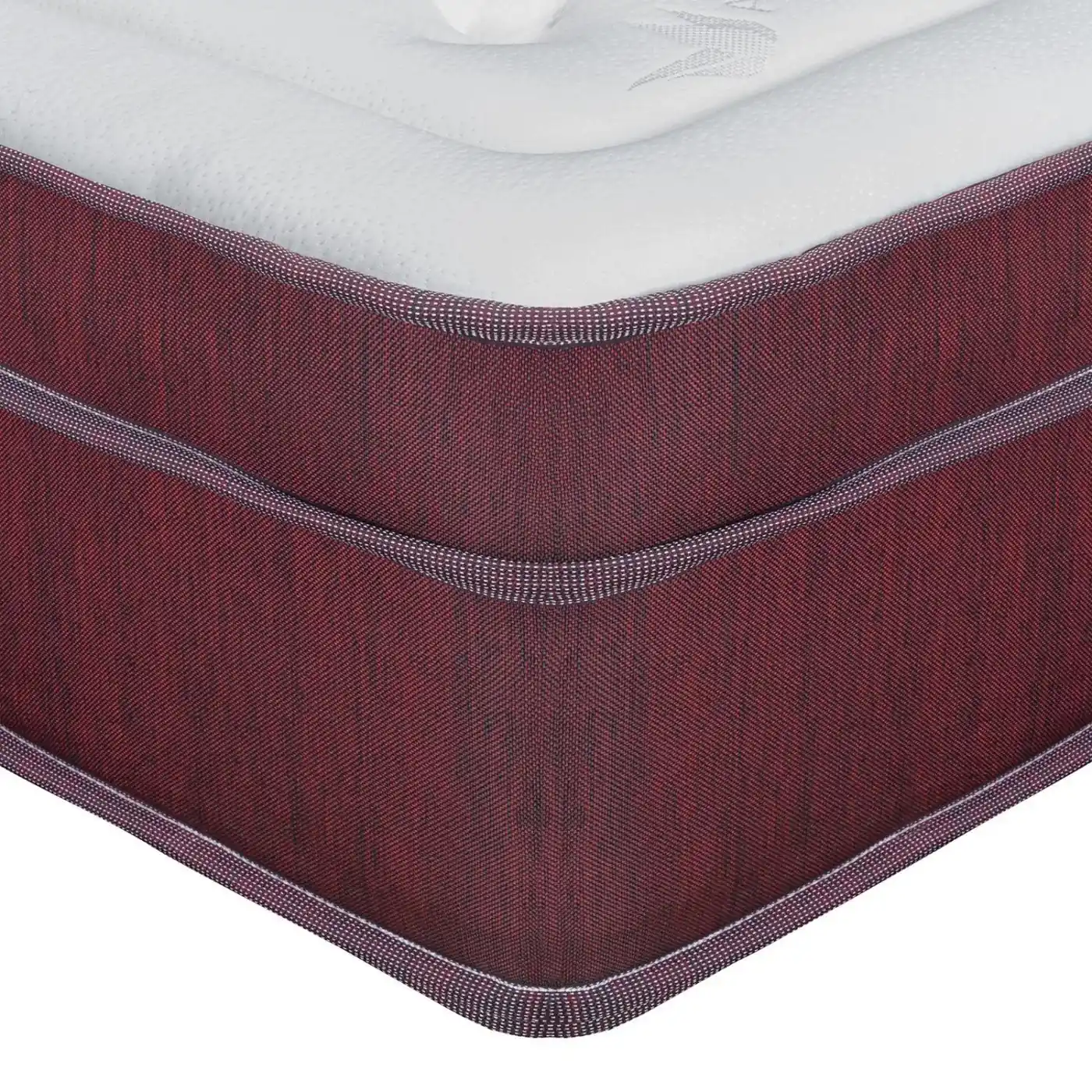 DORMITORIO AMERICANO RIZZOLI NÁPOLES KING CON CAJONES GUINDA - 5