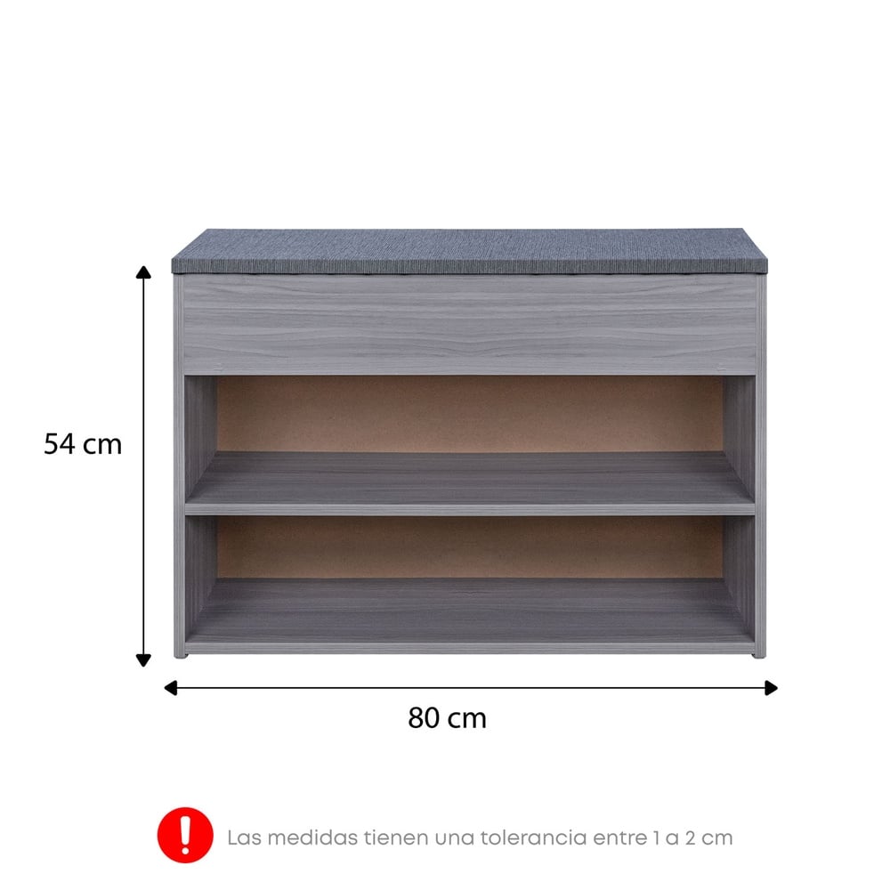 DORMITORIO BOXET RIZZOLI NÁPOLES 1.5 PLAZAS GUINDA + ZAPATERA - 8