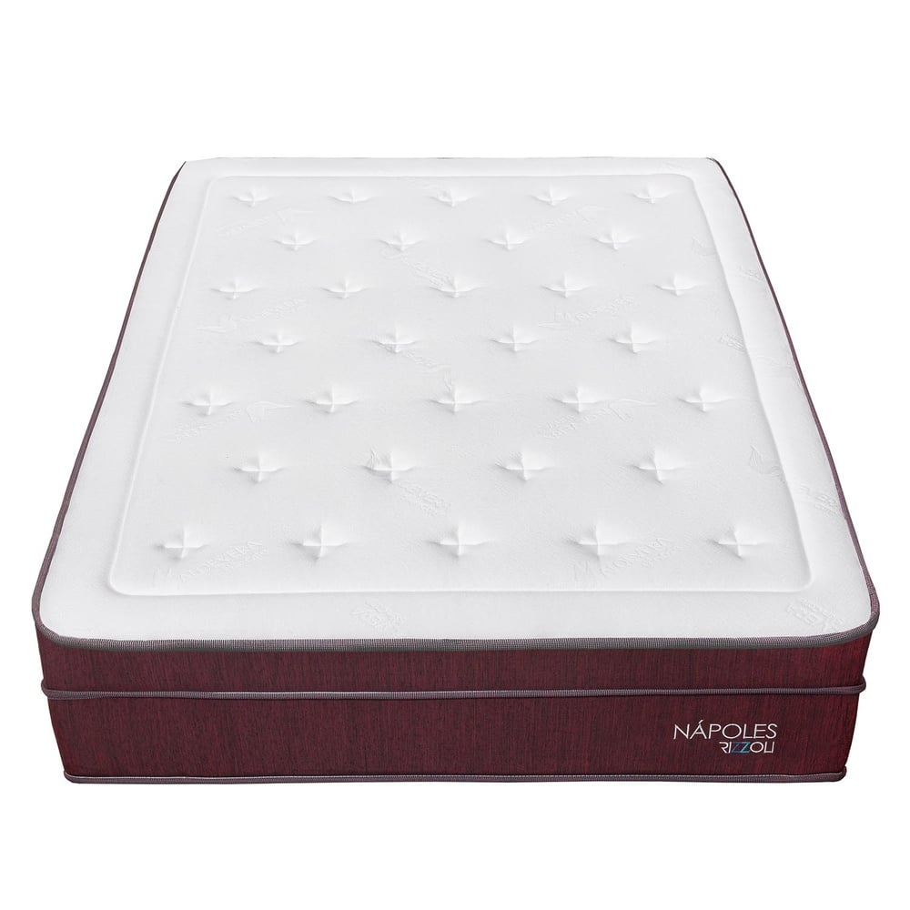 DORMITORIO BOXET RIZZOLI NÁPOLES QUEEN GUINDA + ZAPATERA - 3