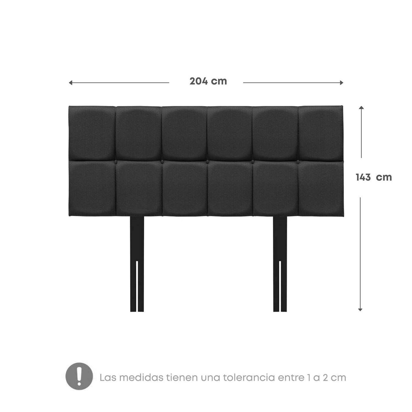 DORMITORIO EUROPEO RIZZOLI NAPOLES KING + VELADOR MUNDIAL - 9