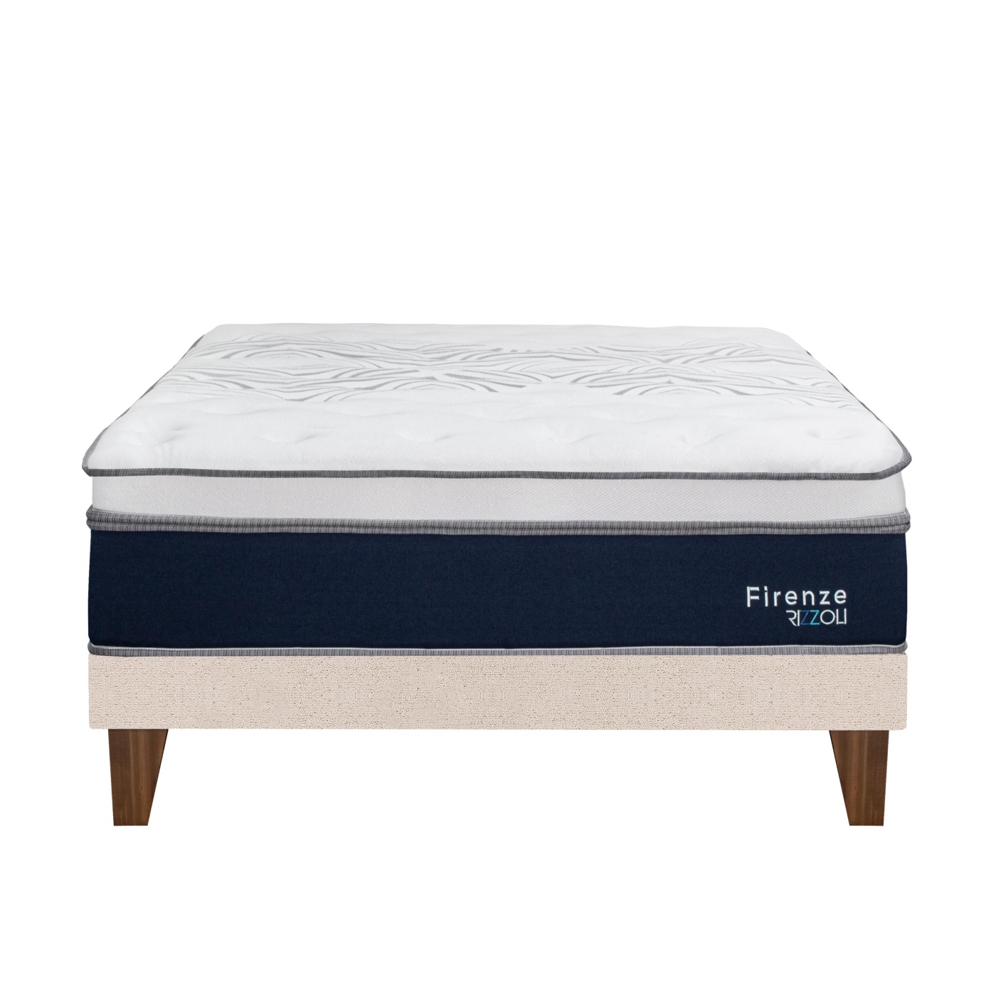 CAMA EUROPEA RIZZOLI FIRENZE 1.5 PLAZAS BEIGE - 2