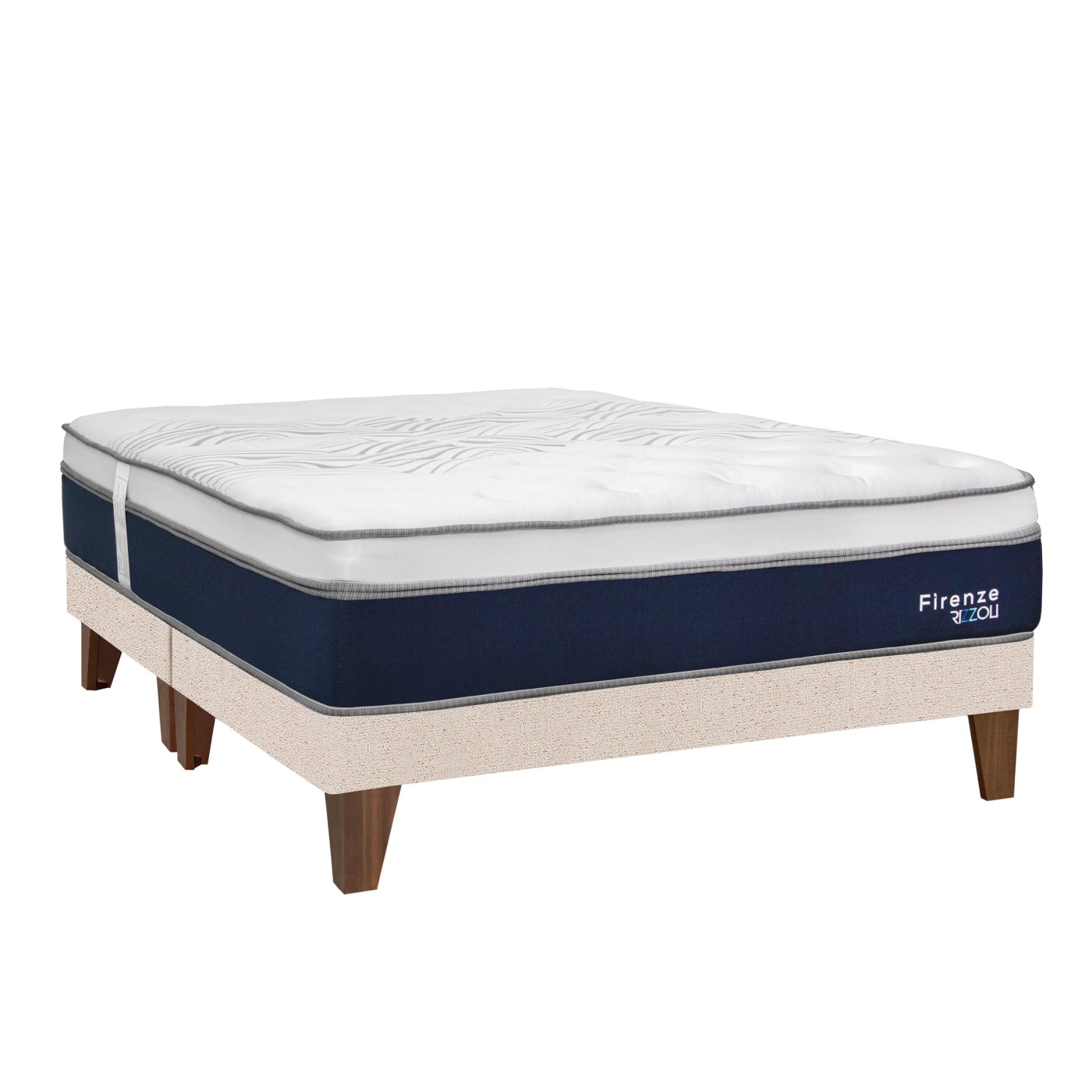 CAMA EUROPEA RIZZOLI FIRENZE QUEEN BEIGE - 1