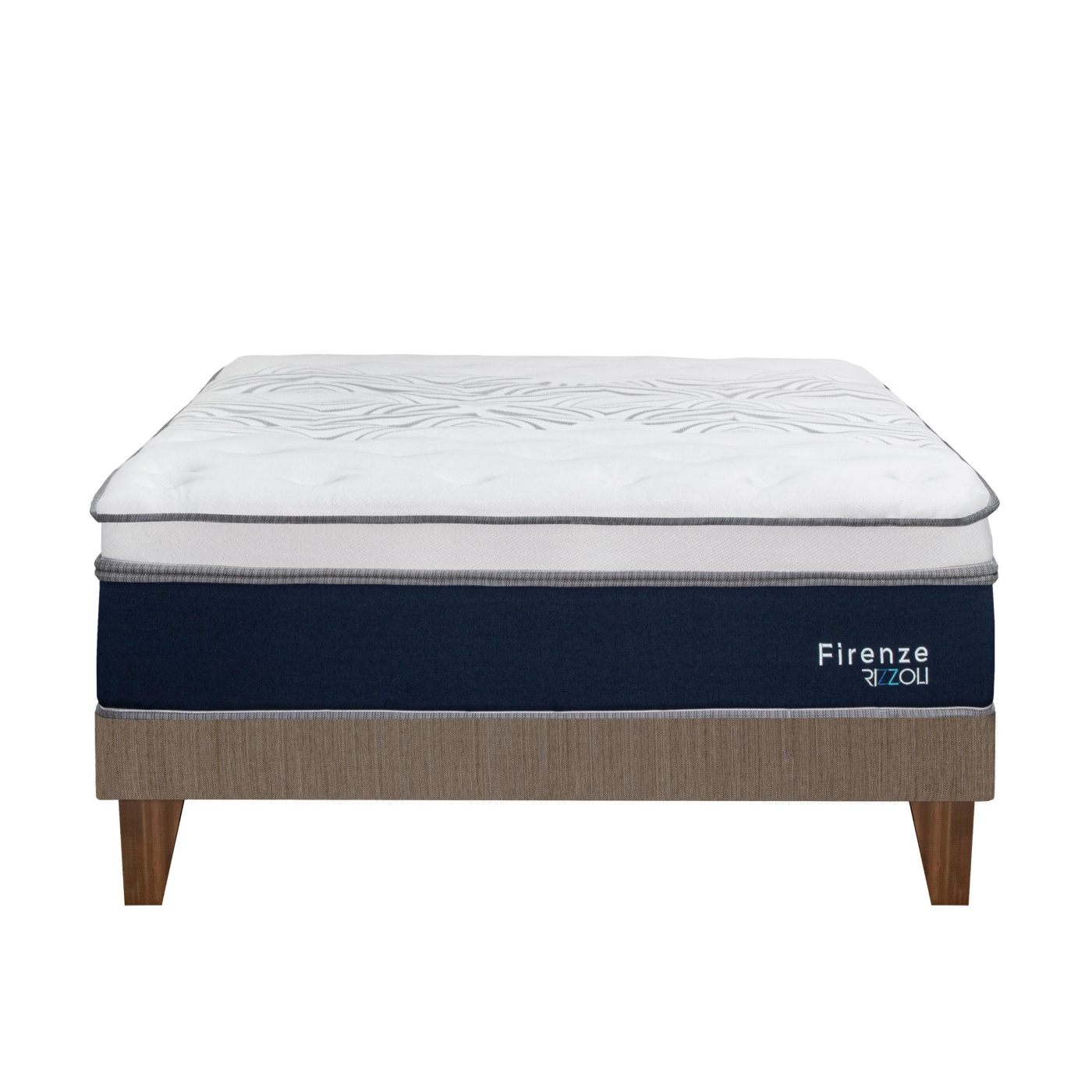 CAMA EUROPEA RIZZOLI FIRENZE MARRON 1.5 PLAZAS MARRÓN - 2