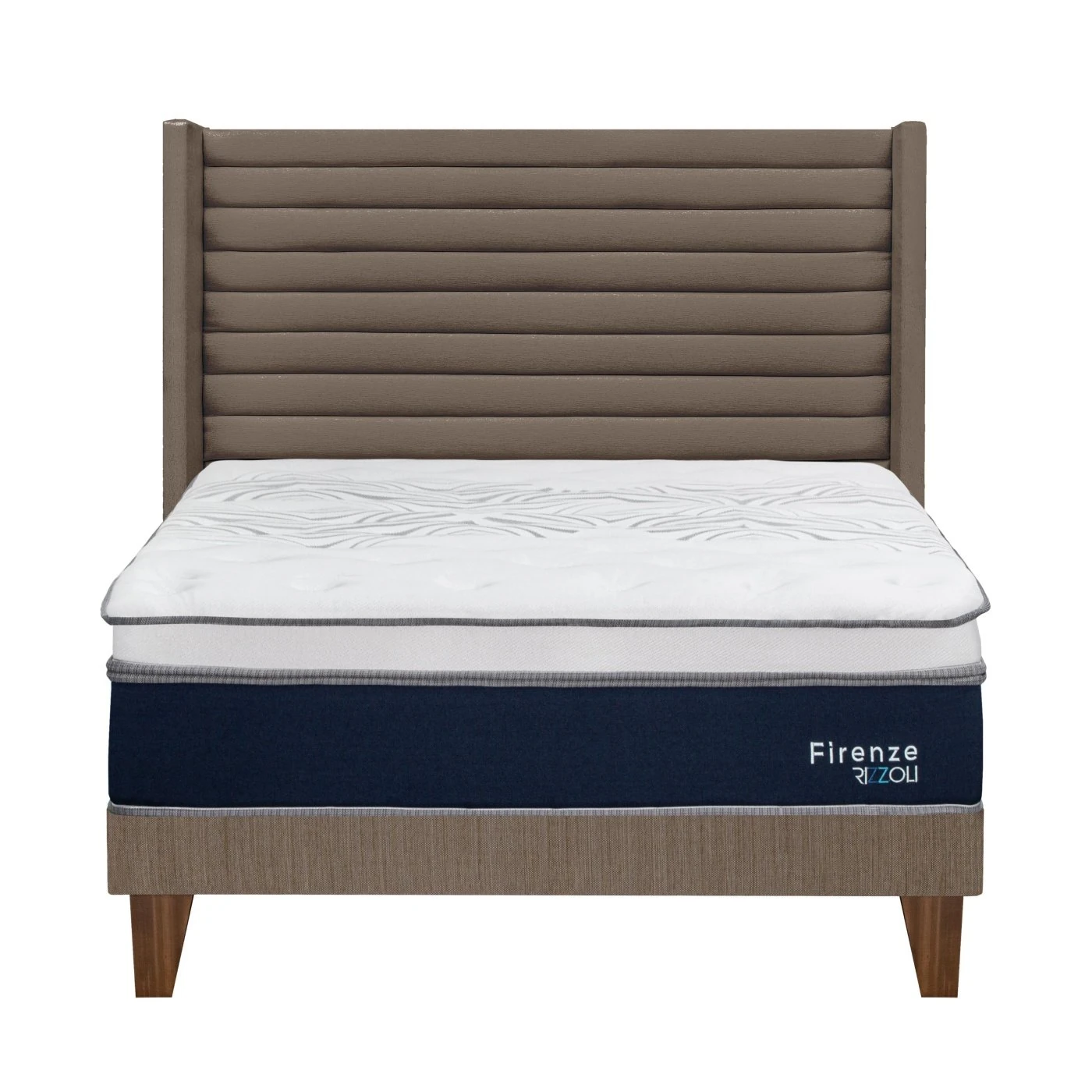 DORMITORIO EUROPEO RIZZOLI FIRENZE QUEEN MARRON - 3