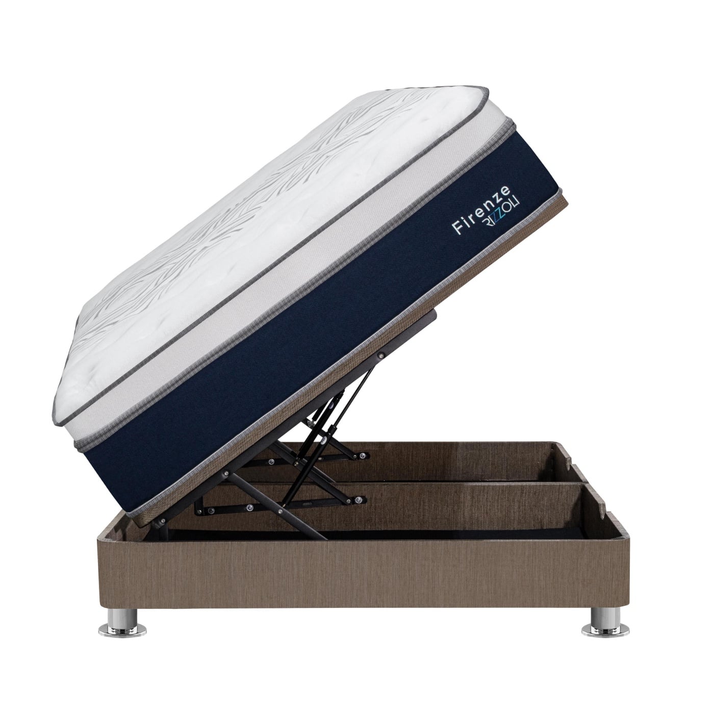 CAMA BOXET RIZZOLI FIRENZE MARRON QUEEN MARRÓN - 2