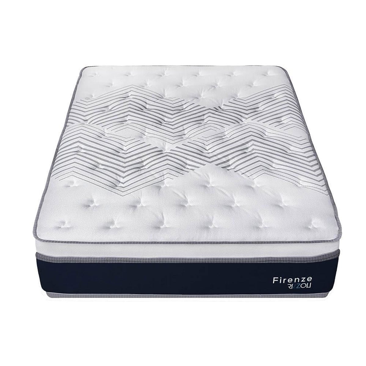 DORMITORIO RIZZOLI FIRENZE QUEEN CON CAJONES PLATA + VELADOR MUNDIAL - 3