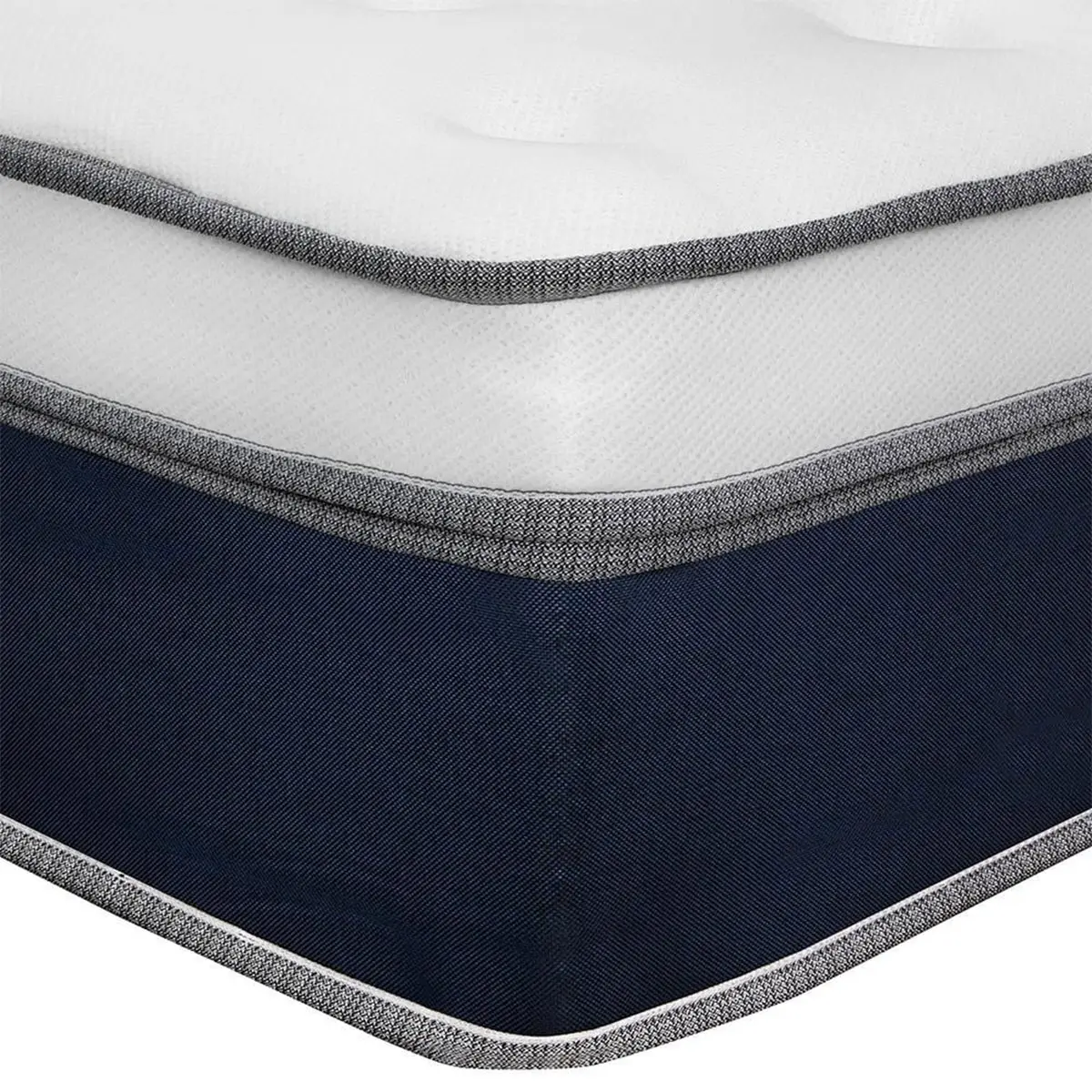 DORMITORIO RIZZOLI FIRENZE QUEEN CON CAJONES MARRON + VELADOR MUNDIAL - 4