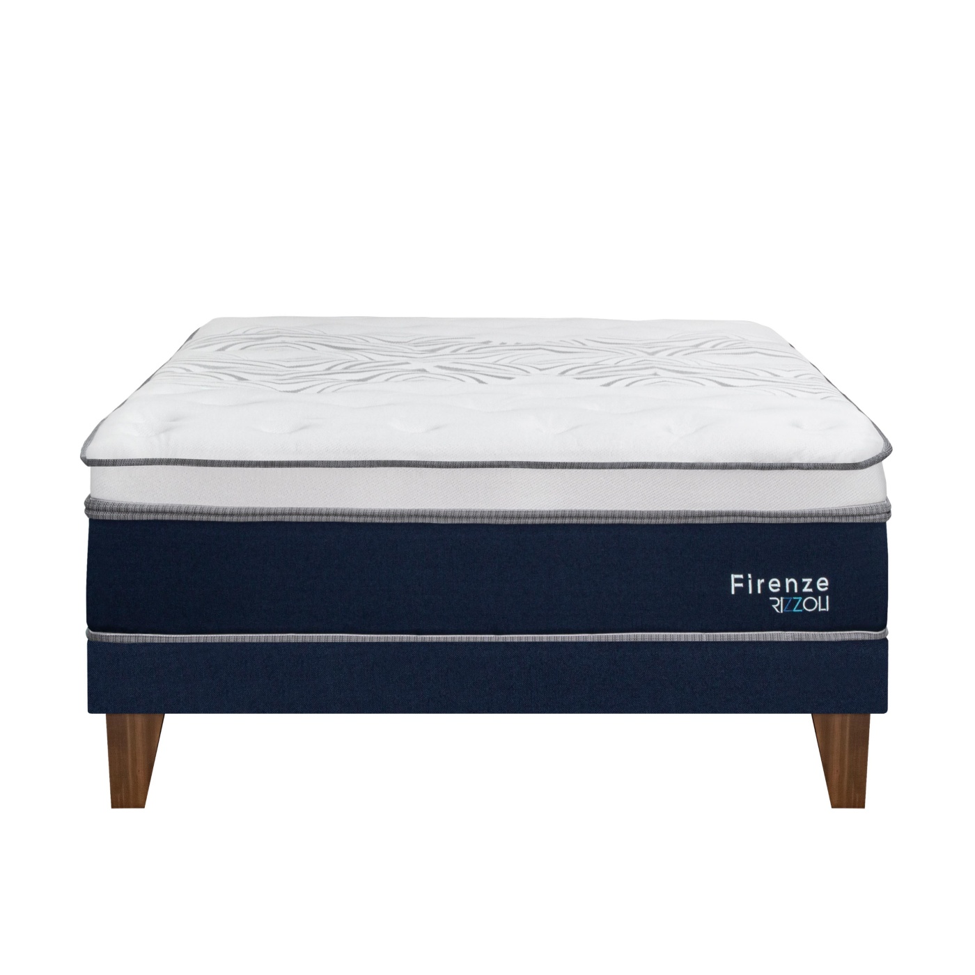 CAMA EUROPEA RIZZOLI FIRENZE 1.5 PLAZAS AZUL - 2