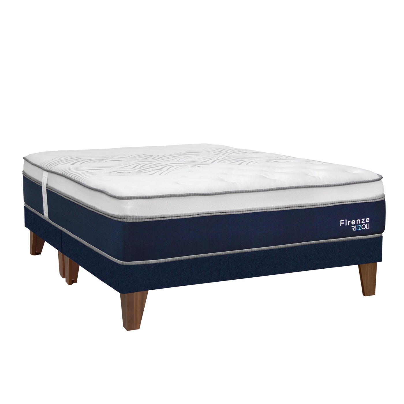 CAMA EUROPEA RIZZOLI FIRENZE QUEEN AZUL - 1