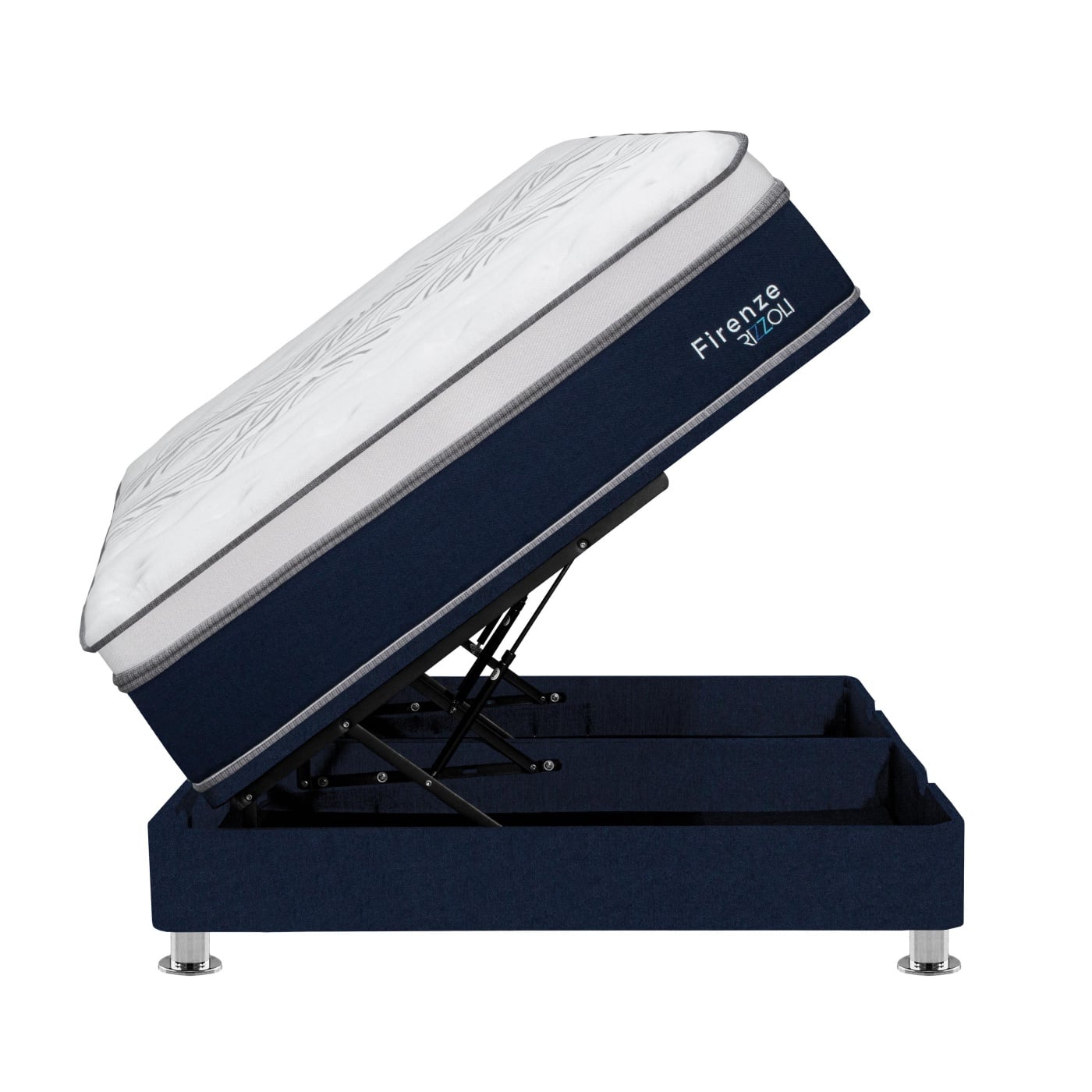 CAMA BOXET RIZZOLI FIRENZE QUEEN AZUL - 2