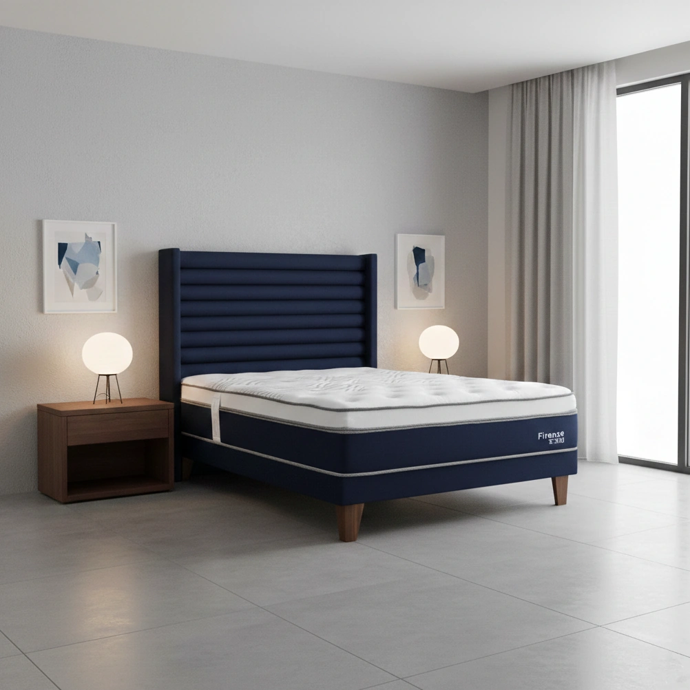 DORMITORIO EUROPEO RIZZOLI FIRENZE 2 PLAZAS AZUL - 1