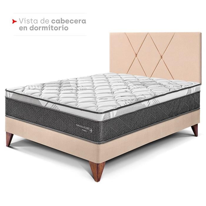 CABECERA PARAÍSO LOFT 1.5 PLAZAS CHAMPAGNE - 4