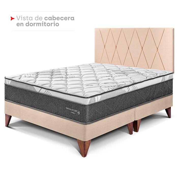 CABECERA PARAÍSO LOFT KING CHAMPAGNE - 4