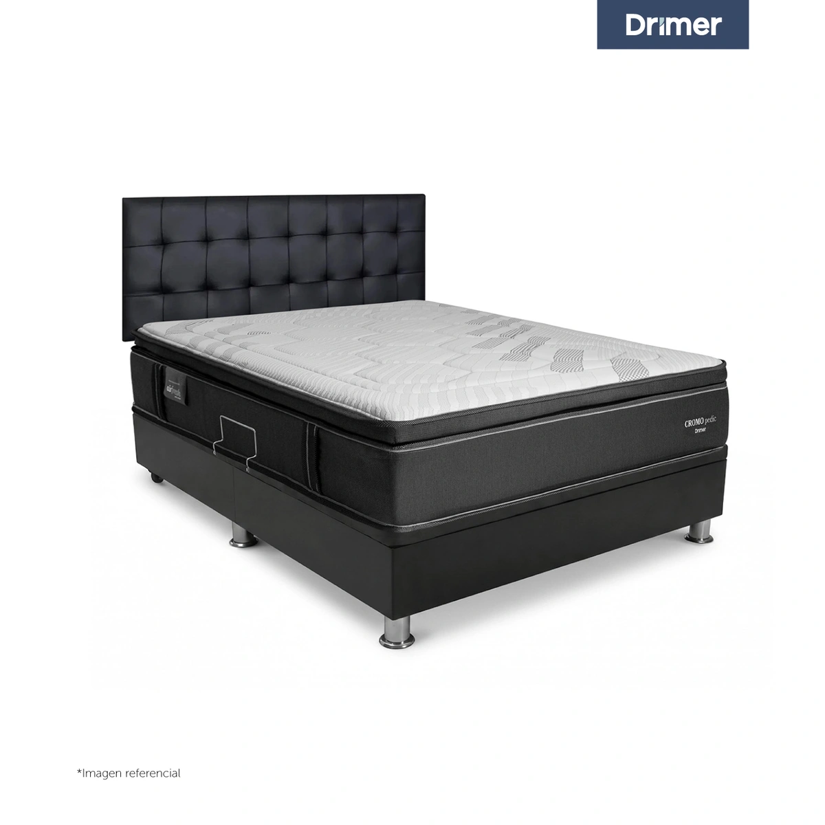 DORMITORIO BOXET DRIMER CROMOPEDIC 2 PLAZAS - 1