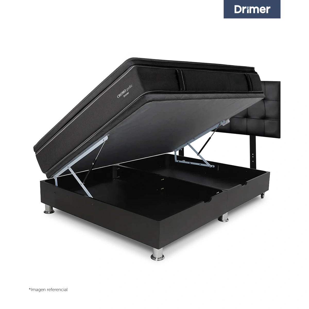 DORMITORIO BOXET DRIMER CROMOPEDIC QUEEN - 3