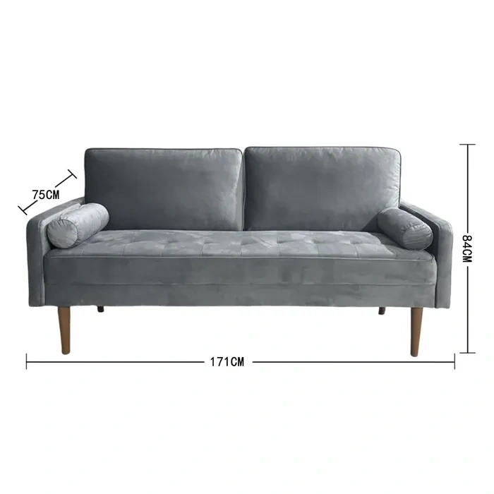 SOFÁ RIPLEY HOME ELISA 3 CUERPOS GRIS - 3