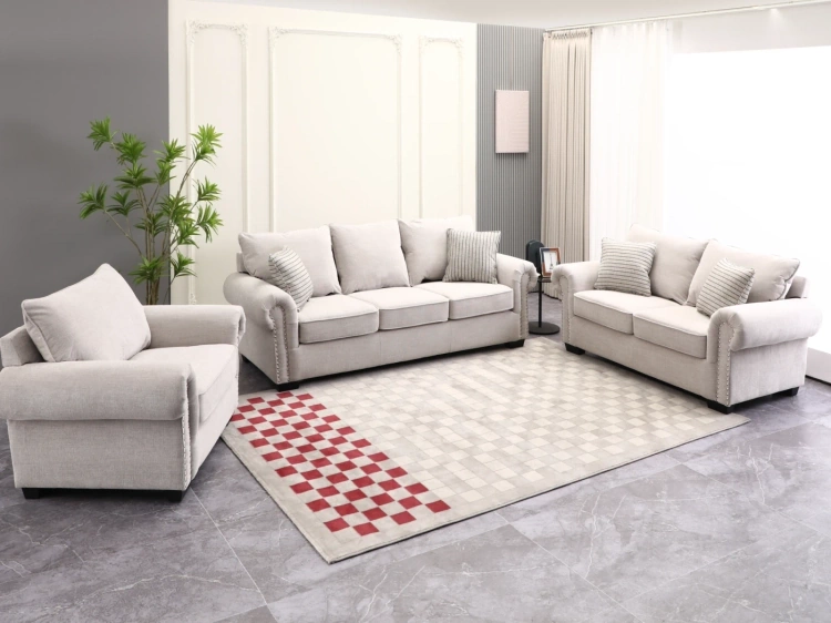 SOFÁ RIPLEY HOME PROVENZA 2 CUERPOS TAUPE CLARO - 7