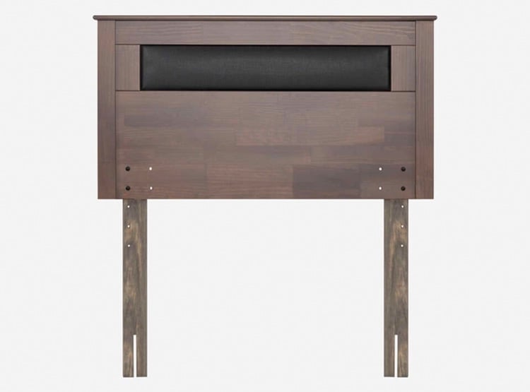 CABECERA ROSEN FERRARA 1.5 PLAZAS MADERA GRIS - 1