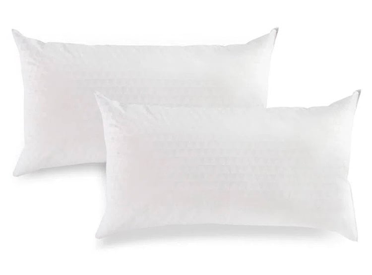 ALMOHADA ROSEN LIGHT AMERICANA 70X50 CM BLANCO SET X2 - 2
