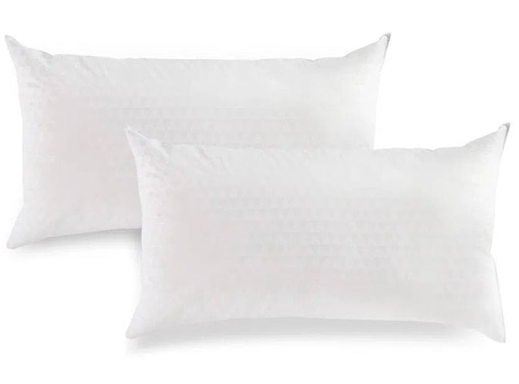 ALMOHADA ROSEN LIGHT KING 90X50 CM BLANCO SET X2 - 2